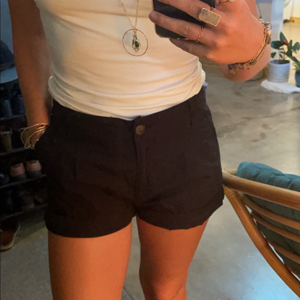 Black shorts